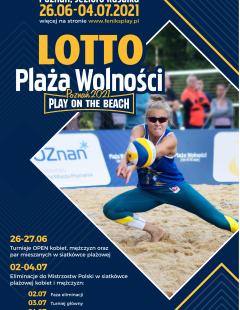 LOTTO Plaża Wolności 2021 - Turniej Kobiet i Mężczyzn